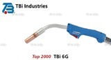 Горелка для полуавтоматической сварки TBI 6G-S-blue-ESG, длина 3 метра - st-e.info - Златоуст