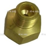 Переходник G3/4-Сп21,8 (для импортного редуктора)  - st-e.info - Златоуст