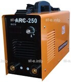 Инвертор для ручной дуговой сварки ARC-250 IGBT - st-e.info - Златоуст