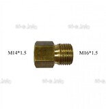 Переходник с М14*1.5 на М16*1.5 - st-e.info - Златоуст