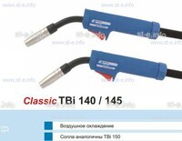 Горелка для полуавтоматической сварки TBi 140-blue-ESG, длина 3 метра - st-e.info - Златоуст