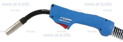 Горелка для полуавтоматической сварки TBi 250-DR-blue-ESG, со сменным поворотным корпусом, длина 3 метра - st-e.info - Златоуст