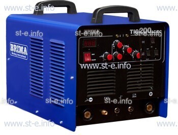 Универсальная установка аргонно-дуговой сварки BRIMA TIG 200 ac/dc - st-e.info - Златоуст