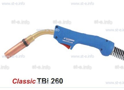 Горелка для полуавтоматической сварки TBi 260-blue-ESG, длина 4 метра - st-e.info - Златоуст