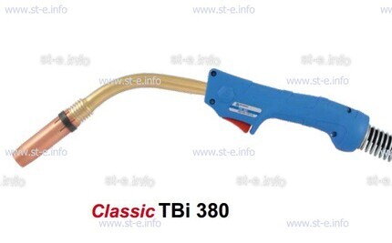 Горелка для полуавтоматической сварки TBi 380-blue-ESG,длина 3 метра - st-e.info - Златоуст