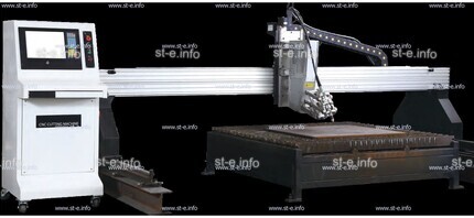 Шести-осевая портальная машина термической резки металла ST-BEVEL3580-SE(2500х6000мм) - st-e.info - Златоуст