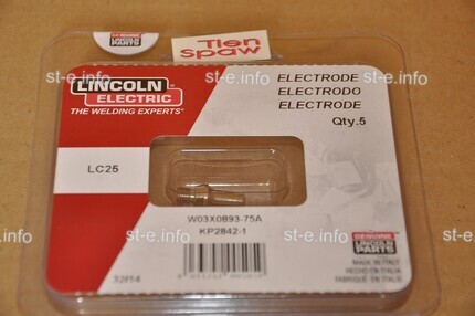 Электрод LC25 арт. W03X0893-75A - st-e.info - Златоуст