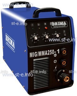 Сварочный инверторный полуавтомат BRIMA MIG/MMA 250-1 (220) - st-e.info - Златоуст